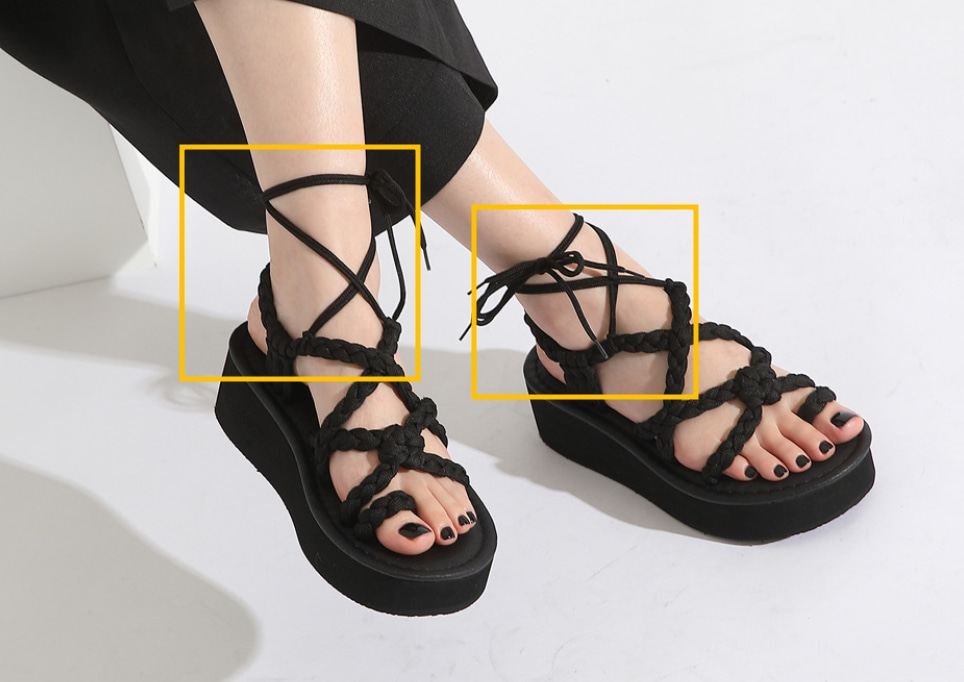 Additional purchase of ankle strap [1 set - 4 straps]